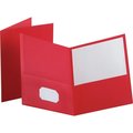 Oxford Folder, 2-Pocket, Letter, Red Pk OXF57511